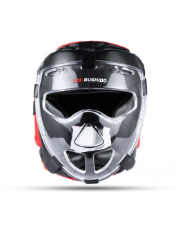 Kask bokserski z maską poliwęglanową m - hannibal 2