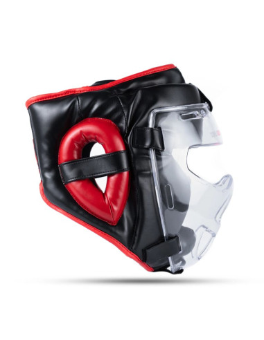Kask bokserski z maską poliwęglanową m - hannibal