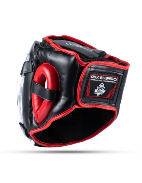 Kask bokserski z maską poliwęglanową m - hannibal