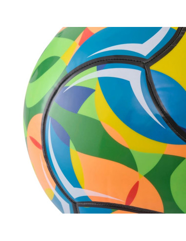 Piłka nożna plażowa puma fifa quality pro żółto-niebiesko-zielona 84583 01