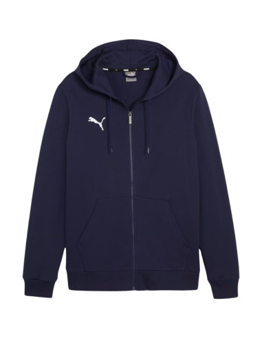 Bluza dla dzieci puma teamgoal casuals hooded granatowa 658596 06