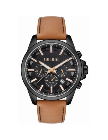 Zegarek męski paul lorens pl20010a-1b3 + box