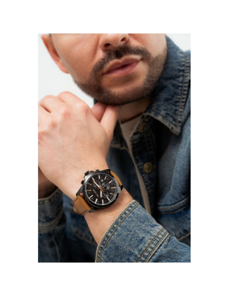 Zegarek męski paul lorens pl20010a-1b3 + box