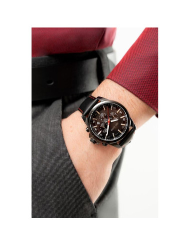 Zegarek męski paul lorens pl20010a-1a3 + box