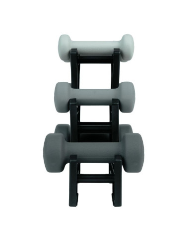 Virtufit zestaw hantli neoprenowych - zestaw sztangi - z uchwytem