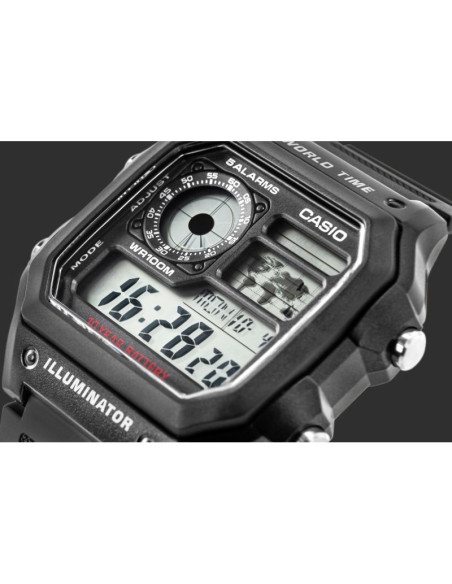 Zegarek męski casio ae-1200wh-1avdf + box