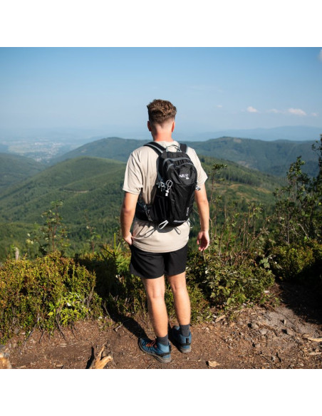 Nc1950 plecak turystyczny czarny caver 18l nils camp