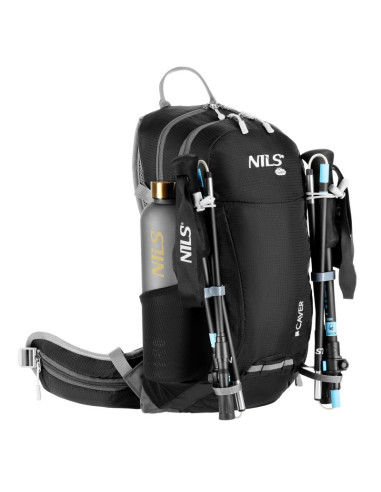 Nc1950 plecak turystyczny czarny caver 18l nils camp