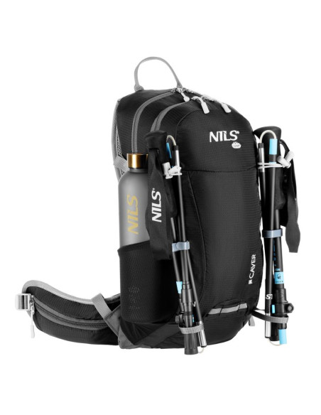 Nc1950 plecak turystyczny czarny caver 18l nils camp