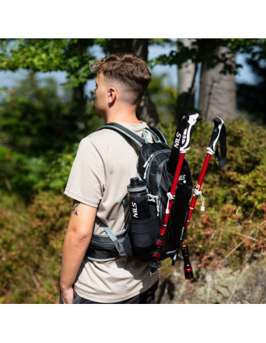 Nc1950 plecak turystyczny czarny caver 18l nils camp