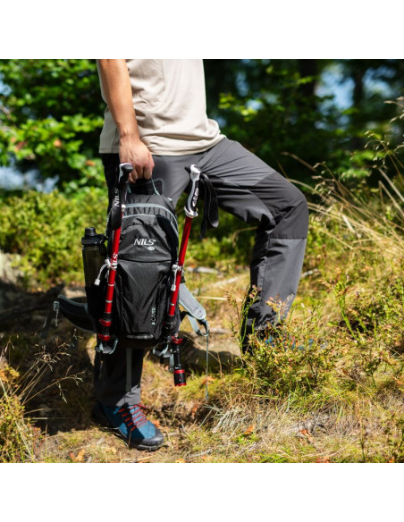 Nc1950 plecak turystyczny czarny caver 18l nils camp