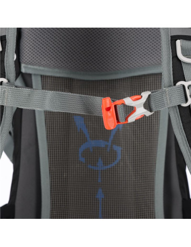 Nc1950 plecak turystyczny czarny caver 18l nils camp