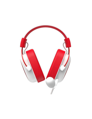 Słuchawki gamingowe havit h2002d biały/czerwony