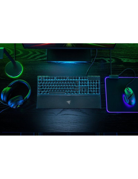 Razer ornata v3 x - us klawiatura gaming usb czarny