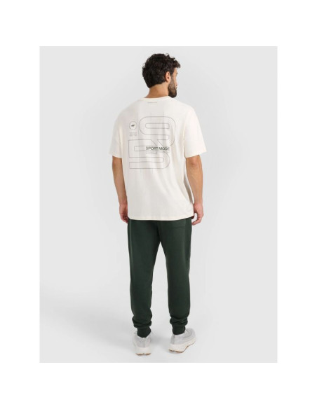 Spodnie dresowe joggery męskie 4f 4fraw25ttrom1671-40m