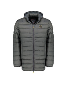 Kurtka męska geographical norway amigomap long hood db dgrey men 233 dark grey (wz5086h/gn-gris foncé)