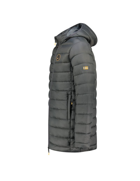 Kurtka męska geographical norway amigomap long hood db dgrey men 233 dark grey (wz5086h/gn-gris foncé)