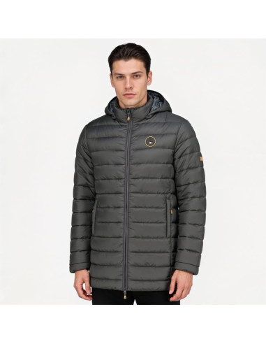 Kurtka męska geographical norway amigomap long hood db dgrey men 233 dark grey (wz5086h/gn-gris foncé)