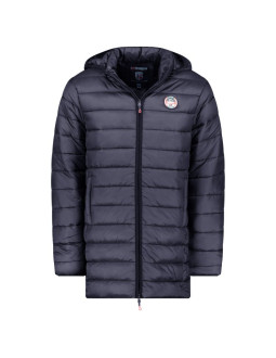 Kurtka męska geographical norway amigomap long hood db navy men 233 navy (wz5088h/gn-marine)