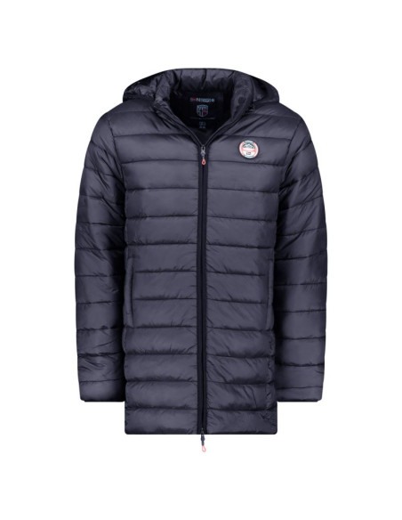 Kurtka męska geographical norway amigomap long hood db navy men 233 navy (wz5088h/gn-marine)