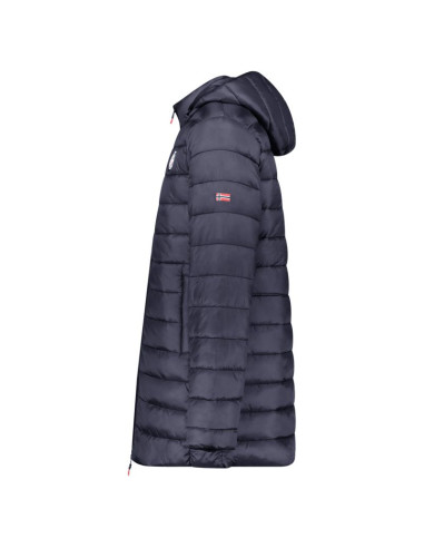 Kurtka męska geographical norway amigomap long hood db navy men 233 navy (wz5088h/gn-marine)