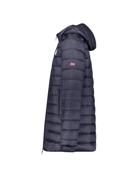 Kurtka męska geographical norway amigomap long hood db navy men 233 navy (wz5088h/gn-marine)