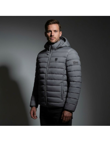 Kurtka męska geographical norway amigotal hood db dgrey men 233 dark grey (wz5179h/gn-gris foncé)