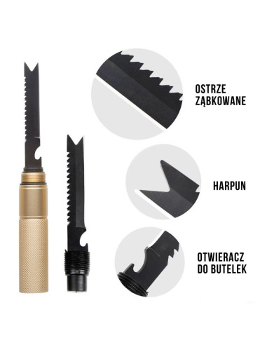 Macgyver saperka taktyczna 14 w 1  multitool 102277