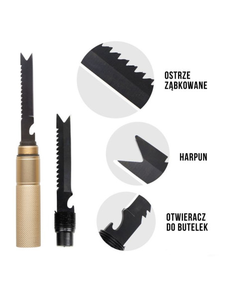 Macgyver saperka taktyczna 14 w 1  multitool 102277