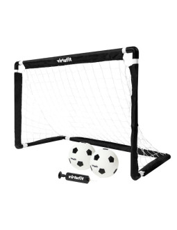 Virtufit zestaw bramek do piłki nożnej dla dzieci z 2 piłkami i pompką - bramki do piłki nożnej - 92 2
