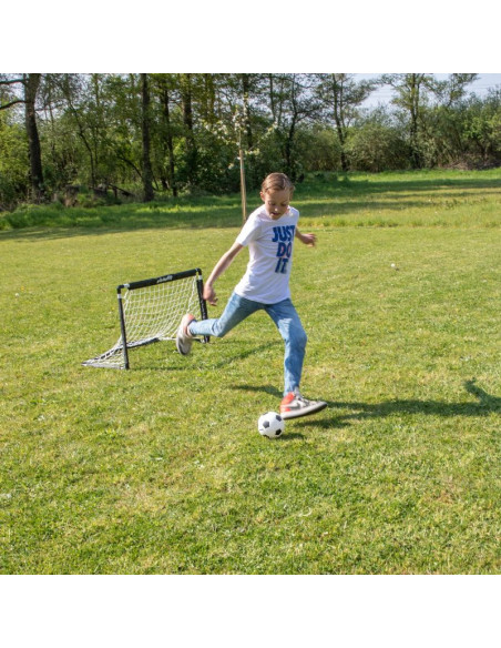 Virtufit zestaw bramek do piłki nożnej dla dzieci z 2 piłkami i pompką - bramki do piłki nożnej - 92