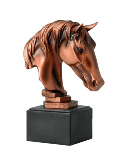 Figurka odlewana - głowa konia  rfst2060 2