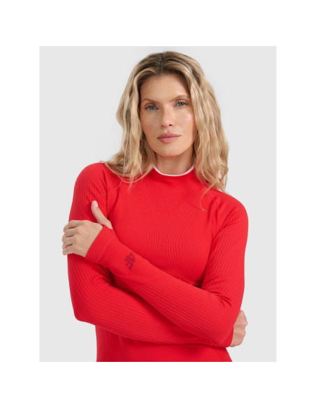 Bielizna termoaktywna bezszwowa (góra) damska 4f 4fwaw25useaf205-62s