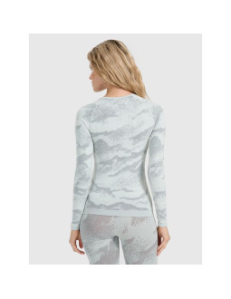 Bielizna termoaktywna bezszwowa (góra) damska 4f 4fwaw25useaf208-34a 2