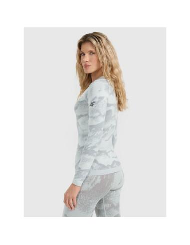 Bielizna termoaktywna bezszwowa (góra) damska 4f 4fwaw25useaf208-34a