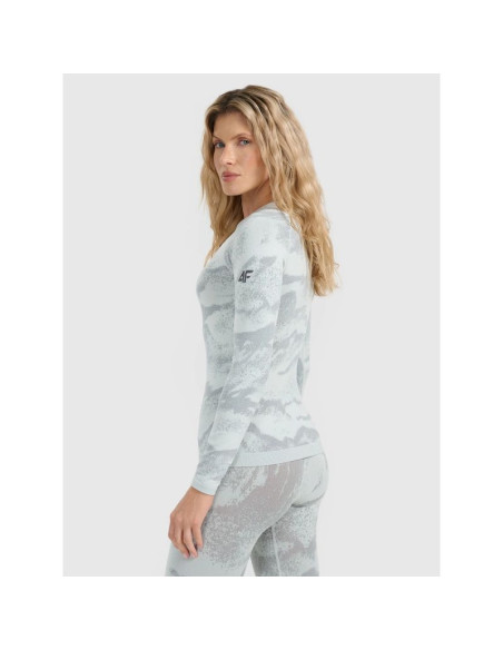 Bielizna termoaktywna bezszwowa (góra) damska 4f 4fwaw25useaf208-34a