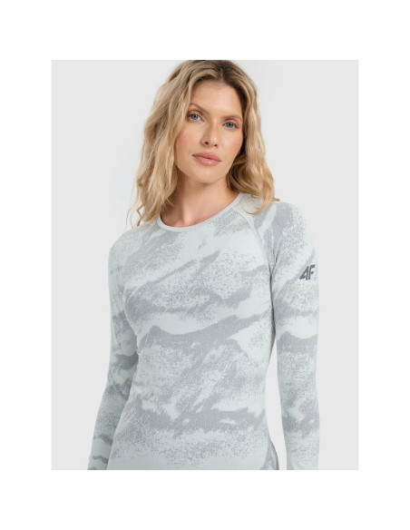 Bielizna termoaktywna bezszwowa (góra) damska 4f 4fwaw25useaf208-34a