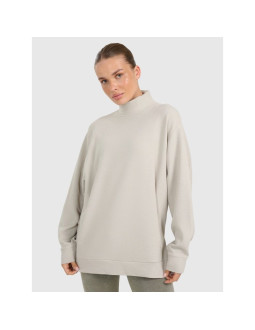 Bluza dresowa do jogi i pilatesu damska 4f 4fwaw25tfswf589-12s