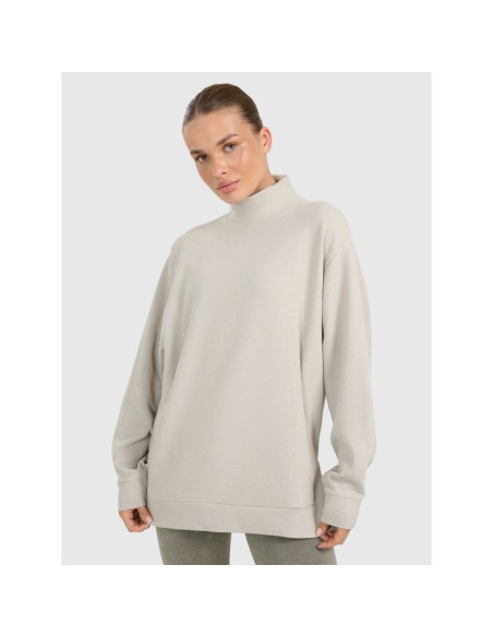 Bluza dresowa do jogi i pilatesu damska 4f 4fwaw25tfswf589-12s