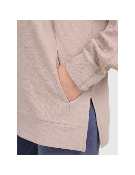 Bluza dresowa do jogi i pilatesu damska 4f 4fwaw25tfswf589-83s