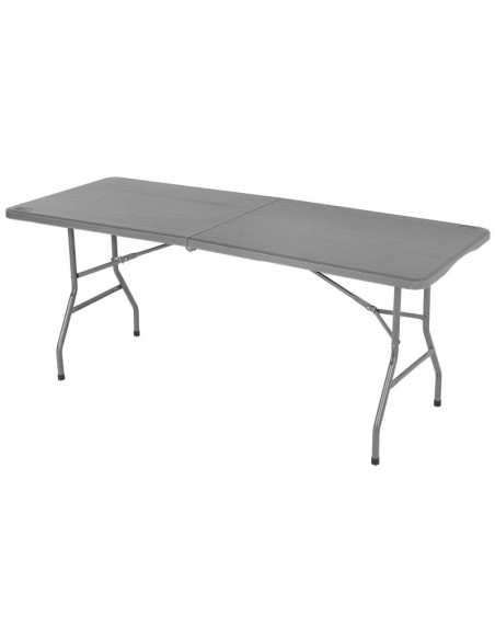Stół cateringowy składany w walizkę 180x70cm max.100kg szary