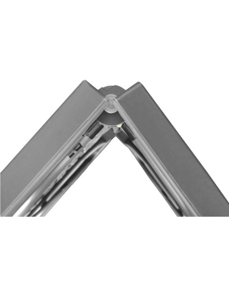 Stół cateringowy składany w walizkę 180x70cm max.100kg szary