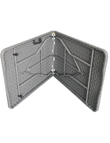 Stół cateringowy składany w walizkę 180x70cm max.100kg szary