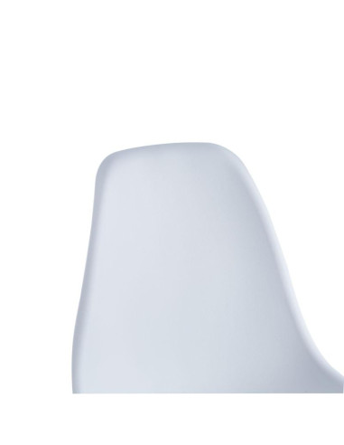 Krzesło skandynawskie matera białe kpl 2szt