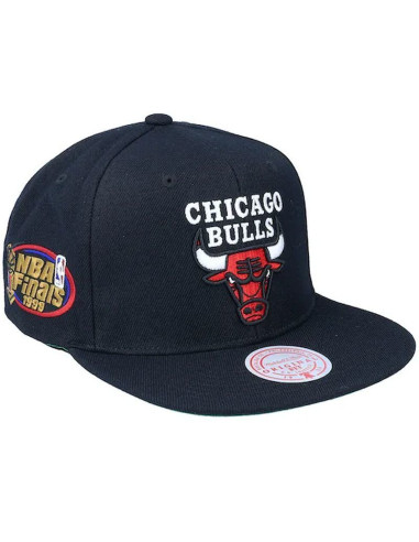 Mitchell & ness czapka z daszkiem nba chicago bulls top spot snapback hwc bulls hhss2976-cbuyypppblck