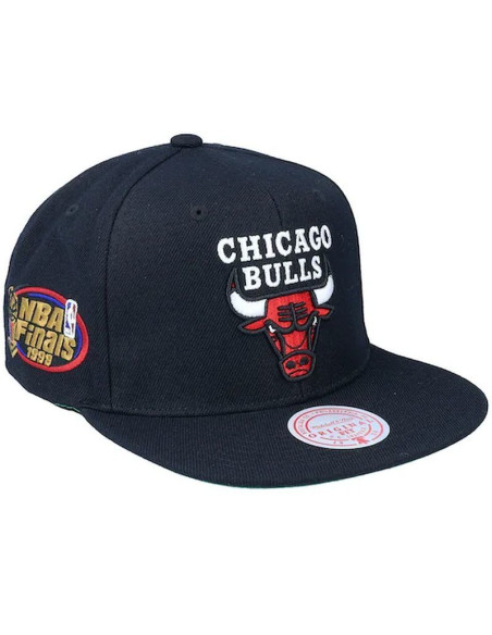 Mitchell & ness czapka z daszkiem nba chicago bulls top spot snapback hwc bulls hhss2976-cbuyypppblck