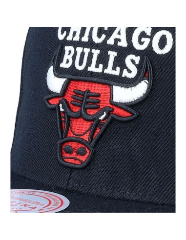Mitchell & ness czapka z daszkiem nba chicago bulls top spot snapback hwc bulls hhss2976-cbuyypppblck
