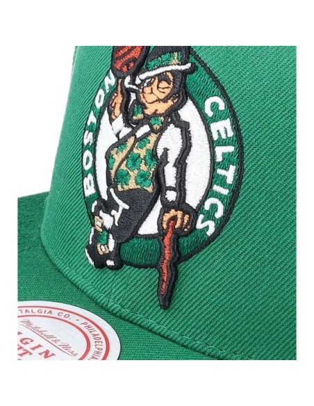Mitchell & ness czapka z daszkiem nba boston celtics top spot snapback hwc celtics hhss3256-bceyypppgren