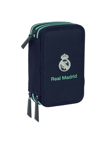 Real madryt piórnik z wyposażeniem triple filled pencil case 37 pcs 412557857