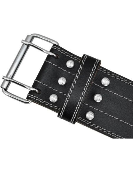 Pas skórzany kulturystyczny rd1 rdx czarny s